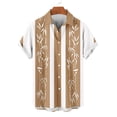 thumbnail image 4 of Summer Business Shirts for Mens Fashion Plus Size Casual Short Sleeve Vintage Bowling Shirt Cuba Beach Summer Shirts Button Up Shirt, 4 of 6