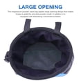 thumbnail image 2 of Cintura De Polvo De Magnesio Y Poliéster Bolsa De Cinturón De Tiza Antideslizante Ajustable Bolsa De Transporte De Polvo De Magnesio Ligero Para Escalada En Roca Levantamiento De Pesas Vogacara OD010728-00, 2 of 7