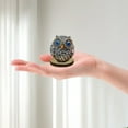 thumbnail image 5 of WLHYHH Lucky Owl Guardian Figurines - 3 Brothers Miniature Resin Ornaments, 5 of 9