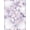 Purple White, Pattern 4, variant on Design&I 6'x9' Washable Area Rug Snag-Free Tie Composition Southwestern Interlocking Zigzag Motif Geometric for Dining Room, Under Table, Office