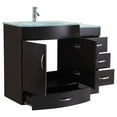 thumbnail image 2 of 60 Black Vanity Set - Two 30 Sink Bases (LV5-C11-60-B), 2 of 4