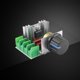 thumbnail image 5 of AC 220V 2000W SCR Regulador de voltaje 25A Termostato Atenuador pequeño (interruptor integrado), 5 of 7