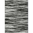 thumbnail image 2 of Addison Rugs Chantille Indoor/Outdoor Transitional Stripes Black Washable Rectangle Rug, 9' x 12', 2 of 6