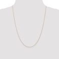 thumbnail image 2 of Diamond2Deal 10K Rose Gold .5 mm Carded Cable Rope Chain Necklace for Women 24", 2 of 6