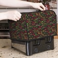 thumbnail image 7 of Balery Doodle Barbeque 1 Pattern Oven Cover Kitchen Bread Machine Protector, 4 Slice Toaster Cover for Home, Anti Dust Fingerprint Coaster Cover, 7 of 7