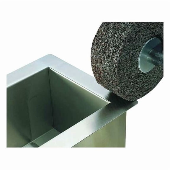 Scotch-Brite Convolute Wheel, 6 in Dia, 2 in W 7000045921