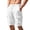 White, variant on Men's Cargo Shorts Shorts Men Mens Athletic Shorts Quick Dry Sweat Shorts Chino Cotton Shorts Drawstring Elastic High Waisted Basketball Shorts Summer Beach Shorts with Pockets