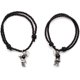 thumbnail image 2 of Pulseras magnéticas de estrella de atracción blanca para parejas: conjunto de joyas de regalo para parejas, mejores amigos, novias, novios, mujeres y hombres, relaciones de atracción mutua., 2 of 4