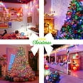 thumbnail image 6 of MAMOWEAR Christmas Fairy Lights Battery Operated, 16.5ft 50 LED Waterproof Christmas String Light, Remote Control & 8 Modes Indoor Outdoor Xmas Tree Wedding Party Decorations, Multicolor, 6 of 9