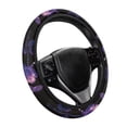 thumbnail image 6 of Uorisanigo Butterfly 15 Inch Car Steering Wheel Cover Rose Print Steering Wheel Cover for Winter Breathable Car Steering Wheel Protector for SUV Vehicle Flannel Car Accessories Gift for Mom, 6 of 8