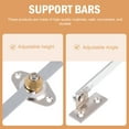 thumbnail image 3 of Miangastore Jackstay Silver Steel 2Set 7.1in, 3 of 8