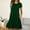 Green, variant on Sentmoon Boho Dress with Pockets Crew Neck Solid Color Plus Size Dress Short Sleeve Loose Fit Beach Beach Stuff Jean Dress for Women for Everyday Casual Wear Green L