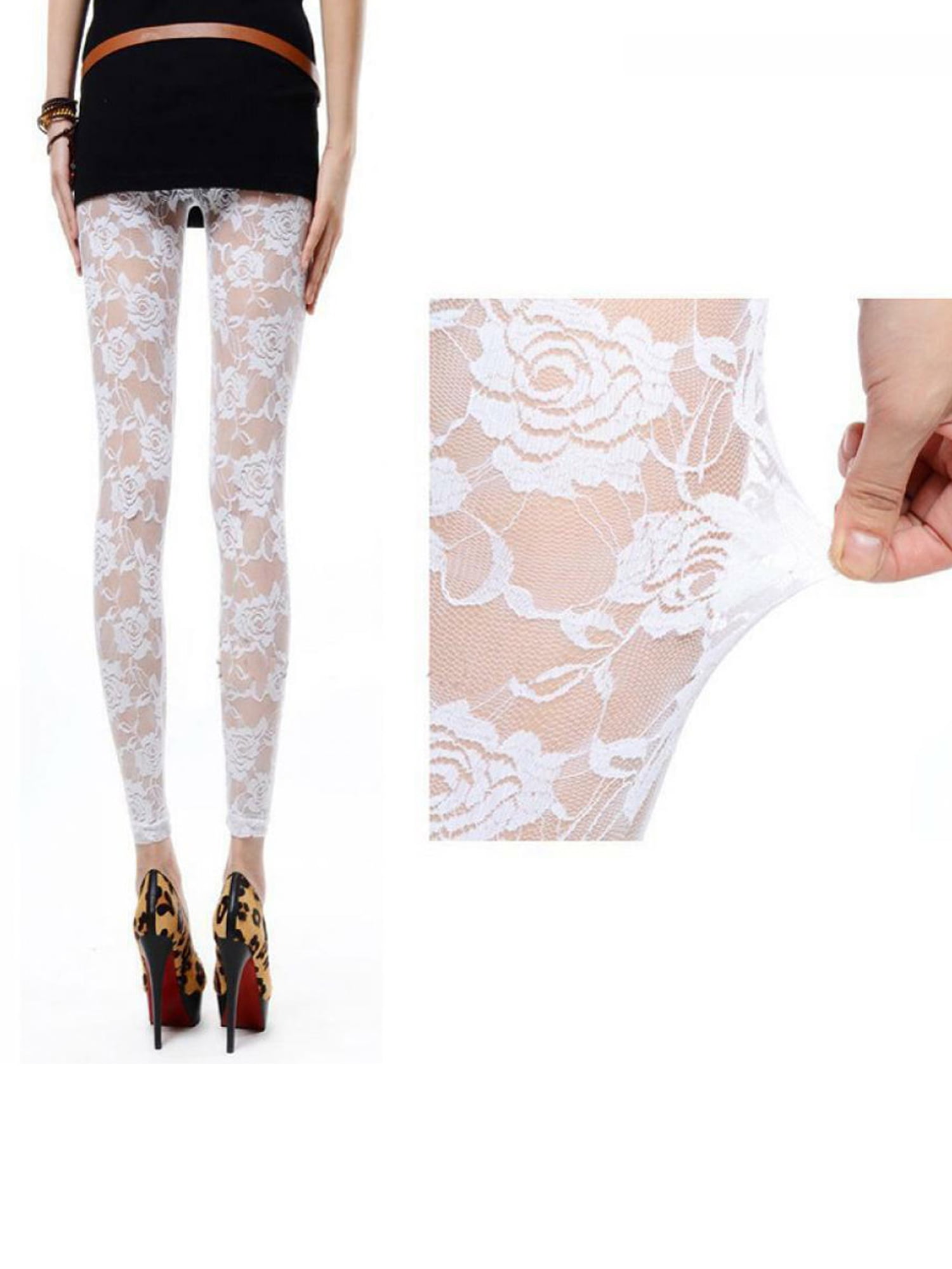 pants with roses on them