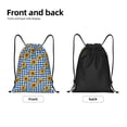 thumbnail image 5 of Kdxio Sunflowers Print Drawstring Backpack Bag,Waterproof Draw String Back Sack, Gym Drawstring Bags Swim Bag For Unisex, 5 of 9