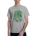 thumbnail image 1 of TJOUL Unisex Adult Printed Cotton Blend Tee for Urban Style, 1 of 5