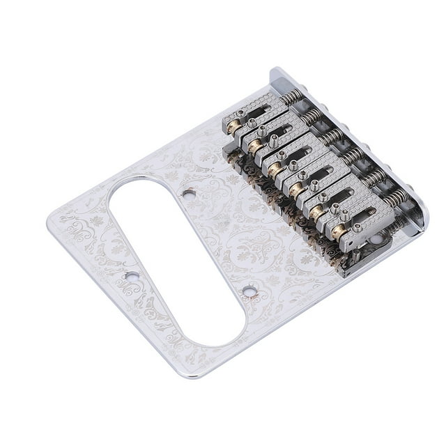 Guitar Accessory, Roller Fine Workmanship Bridge For TL Guitar, Easy To Install Come With Small Screws For Guitar Professionals Bands Instrument Lovers