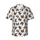 thumbnail image 1 of Fotbe Bulldog Sunglasses Face Camisa Hawaiana para Hombre Unisex – Camisa Casual de Verano con Botones de Manga Corta de Algodón y Lino,Medium, 1 of 7