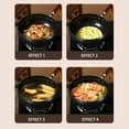 thumbnail image 5 of Uncoated Cast Iron Skillet with Lid - Hand-Forged Wrought Iron Frying Pan with Superior Heat Retention, Pre-Seasoned for Kitchen, Camping & All Cooking Styles, 8 Inch, Glass  Lid, 5 of 8