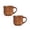 E1_2pc 7.6x6.8cm, variant on WUXIAB Hot Cold Beverage Mug,Microwave Safe Cup,Flat Bottom Mug,Household Drink Container,10oz Ceramic Mug with Hole Integrated Lid,Brown Striped Coffee Cup,Hand Painted Heat Resistant Drinkware
