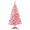 Pink, variant on Cowin 4ft Artificial Christmas Tree,Pre-lit Tinsel Pine Spruce Tree, Small Xmas Tree for Home, Office and Party,White