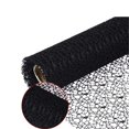 thumbnail image 2 of Rollo de cinta de malla, tela de araña, cinta decorativa, red de encaje, malla de yute, cinta decorativa, rollo de gasa para manualidades, flores, embalaje de regalo, puerta (negro), 2 of 5