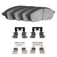 thumbnail image 3 of KarParts360 For Lexus RX300 1999 2000 2001 Brake Set | Cast Iron Rotor | Ceramic Pads | Vented Rotor | Plain Rotor Style | 112 Millimeters / 4.41 Inches Bolt Circle, 3 of 4