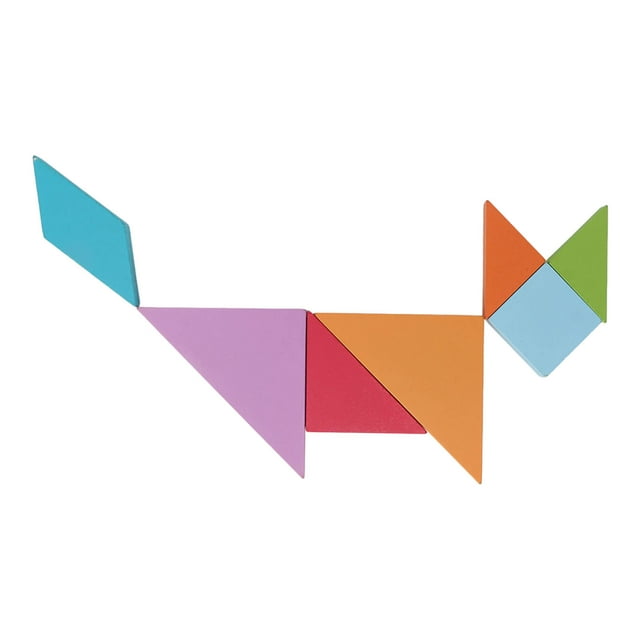 Tangram Toys, Kids Tangrams Increase Interaction 7 Shapes for School