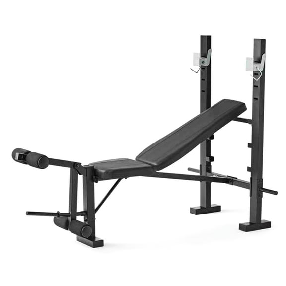 Athletic Works Standard Bench & Rack Combo with Leg Press
