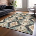 thumbnail image 6 of Dalyn Rugs Machine Washable Indoor/Outdoor Chantille ACN2210 Black 10' x 14' Rug, 6 of 9