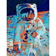 thumbnail image 4 of Stephen Chambers 12x14 Black Ornate Wood Framed With Double Matting Wall Art Titled - Buzz Moon 13, 4 of 6