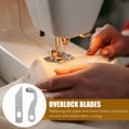 thumbnail image 4 of 4pcs Household Serger Blades Overlock Blades Replacement Serger Machine Parts, 4 of 6