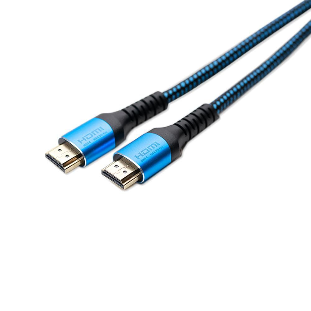 BlueDiamond câble PRO HDMI 8K Ultra HD - 48Gbps - HDR Dynamique - HDMI 2.1 - 8K@60Hz, 4K@120Hz - VRR Support, 3pi