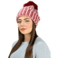 thumbnail image 2 of Women's Melinda Warm and Cozy Knitted Beanie and Soft Plush Infinity Scarf Bundle, 2 of 5