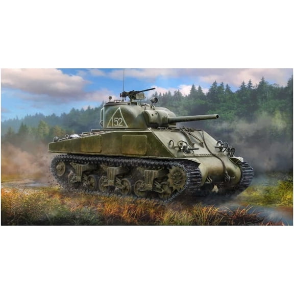 Zvezda M4A2 Sherman 1:72 Scale Model Kit