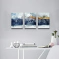 thumbnail image 5 of Abstract Canvas Wall Art for Living Room Modern Navy Blue Abstract Mountains Print Poster Picture Artworks for Bedroom Bathroom Kitchen Wall Decor 3 Pieces 12" X 16" Ready to Hang, 5 of 6