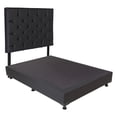 thumbnail image 3 of Box Base Cama King Size + Cabecera Dubai Negro, 3 of 7