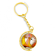 thumbnail image 1 of Rata Blanca animal mascota juego juguetes Anillo de oro de metal llavero llavero, 1 of 3