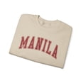 thumbnail image 3 of Manila Philippines Sweatshirt Gifts Crew Neck Shirt Long Sleeve Unisex, 3 of 7