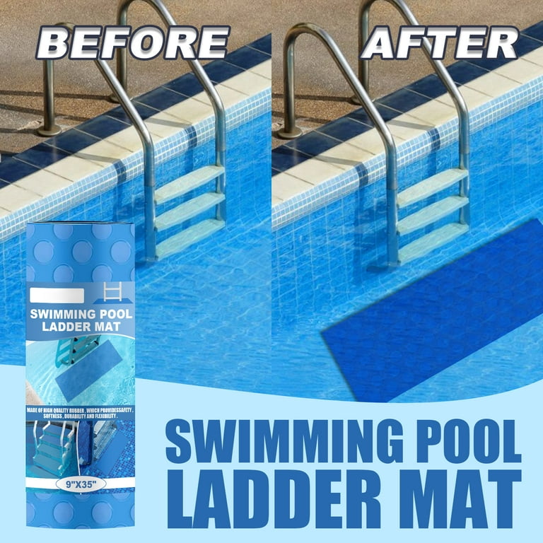 Swimming Pool Ladder Mat Anti-Slip Swimming Pool Step Mat Swimming