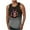 Black C, variant on New Men's Summer Gradient 3D Printed Plus Size Tank Tops Casual Slim Fit Sleeveless Crew Neck T-shirt Beach Tops