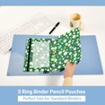 thumbnail image 5 of ALAZA 2 Pack Pencil Pouch Polka Dot Pencil Case for 3 Ring Binder Clear Window Pencil Bag Organizers, 5 of 6