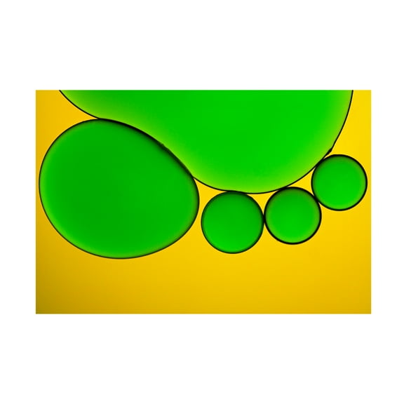 Canvas Wall Art - Hazem Swidan '4Fingers' Wall Art for Living Room, Bedroom, or Office Décor by Trademark Fine Art - 19 x 12 Inches