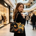 thumbnail image 5 of Quilted Tote Bag for Women Large Capacity Everyday Bag with Embroidery Detail Laptop Crossbody Shoulder Bag for Office Commute Travel and Weekend Outing, 5 of 6