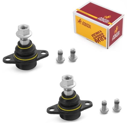 Metrix Premium Chassis Parts - 2 PC Front Lower Rearward Ball Joint Kit Fits 13 BMW 328i xDrive, 13 335i xDrive, 12-15 X1 AWD, 10-11 X1 (Mexico), 09-12 328i xDrive, Replacement K80678