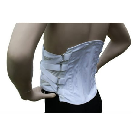 - Lumbosacral Corset Back Brace (X-Small)