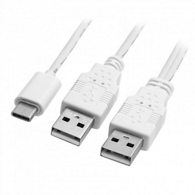 Câble séparateur multiple USB Type-C vers USB Y, 1 à 2, 3, 4, 6 ports