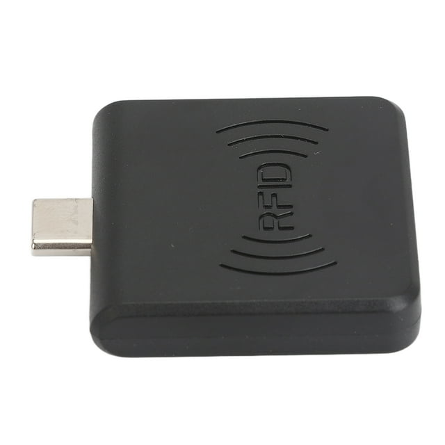 Lector RFID Lector De Tarjetas IC Tipo C De 13,56 Mhz, Lectura De Frecuencia De 13,56 Mhz Lector De Control De Acceso De Tarjeta IC USB C Lector De Tarjetas De Teléfono Móvil