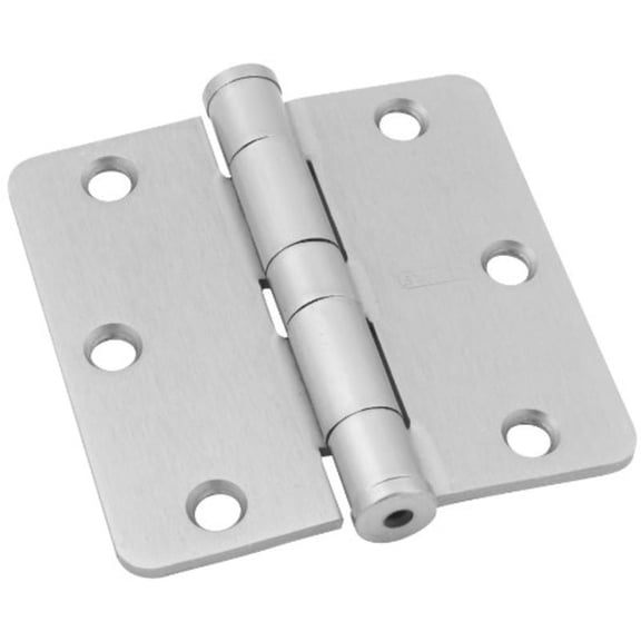 3-1/2" X 3-1/2" Standard Weight Hinge Satin Nickel National Hardware Door Hinges