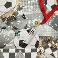 thumbnail image 4 of Holden Décor Frenzy Football Textured Wallpaper, 4 of 4