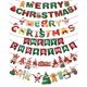 thumbnail image 4 of Guirnalda de Feliz Navidad para fiestas navideñas, adornos colgantes, Bandera de papel de Año Nuevo, pancartas de Papá Noel, muñeco de nieve, decoración de árbol de Navidad, 4 of 4